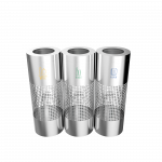 BELVEDERE SST - stainless steel trash bins