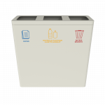 BERNINA PC - powder coated modern recycle bin station_55