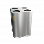 POLARIS SST - modern concept recycle bin station