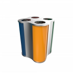 POLARIS SST - modern concept recycle bin station