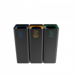 SALLIERE PC - sheet metal modern design recycle bins