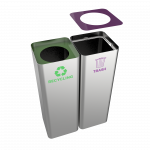 SALLIERE SST - stainless steel modern design recycle bins_2