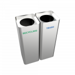SALLIERE SST - stainless steel modern design recycle bins_6