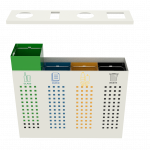ALBRIS PC _powder coated recycle bin_52