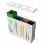 ALBRIS PC _powder coated recycle bin_53