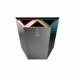 AMPATO PC - powder coated metal recycling bins_1