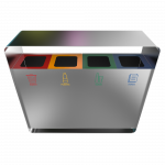 ARIZARO SST - attractive design waste bins in stainless steel_10