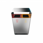 ARIZARO SST - attractive design waste bins in stainless steel_11