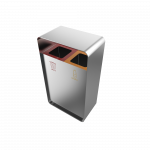 ARIZARO SST - attractive design waste bins in stainless steel_13