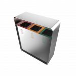 ARIZARO SST - attractive design waste bins in stainless steel_3