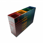 KANDEL PC - powder coated metal trash bins for selective waste collection_6