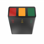 PISCO PC - Powder coated metal modern recycling bins_1