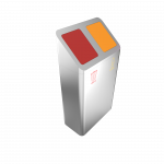 PISCO SST - modern design recycling bins in stainless steel_10