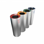 SAJAMA SST - modern stainless steel recycling bins_10