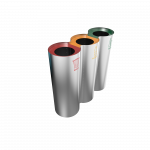 SAJAMA SST- modern stainless steel recycling bins_4
