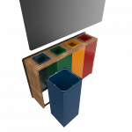 TOLIMA PC - fancy power coated metal recycling bins_10