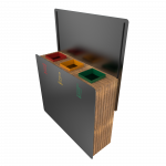 TOLIMA PC - fancy power coated metal recycling bins_4