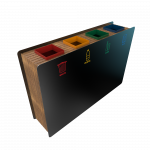 TOLIMA PC - fancy power coated metal recycling bins_7