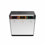 ARIZARO AT SST attractive design stainless steel waste bins with ashtray_12