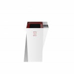 ERIDANI SST elegant outdoor stainless steel trash bin with ashtray_1