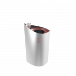 KATYN SST urban outdoor stainless steel trash bin with ashtray_1