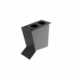 NOATAK PC Modern metal recycling station with ashtray_8