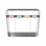 ARIZARO CRYSTAL SST_plexiglas and stainless steel recycle bin_binsignia.com_13